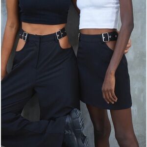 Motel Abra Trousers In Black